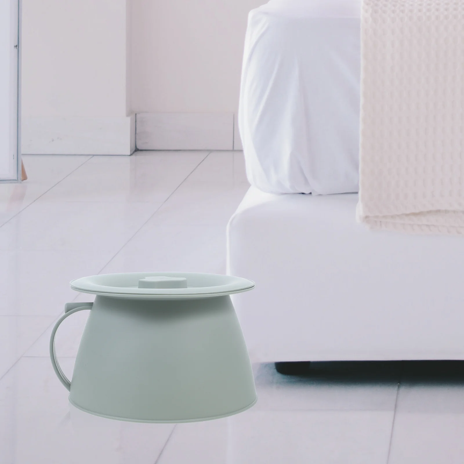 

Plastic Chamber Pot Thickened Durable Smooth Easy Clean Bedside Urinal For Elderly Disabled Pregnant Kids Home Use Night