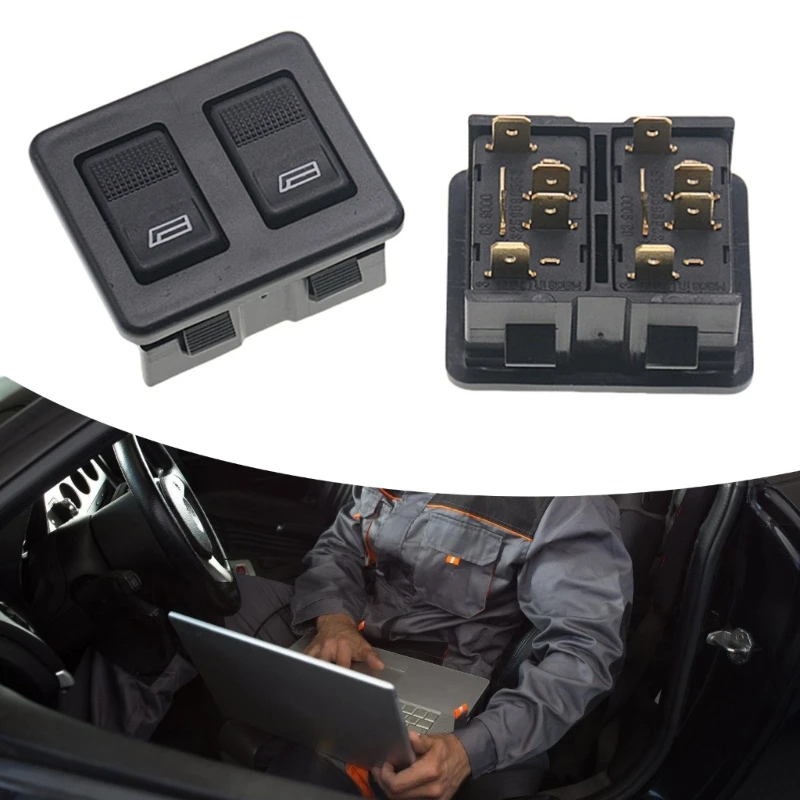 

H3CE Double Row Power Window Switches Universal для замены автомобильного внедорожника 12 В 10 -контактный электрический окна