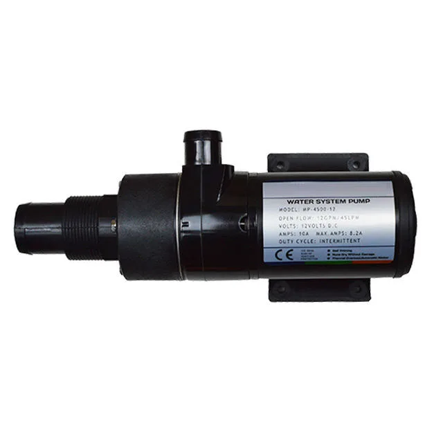 12GPM/45LPM 12V 24V RV Van DC Macerator Pump Factory Direct Sale Self Priming Sewage Electric Self Priming Sewage Pump