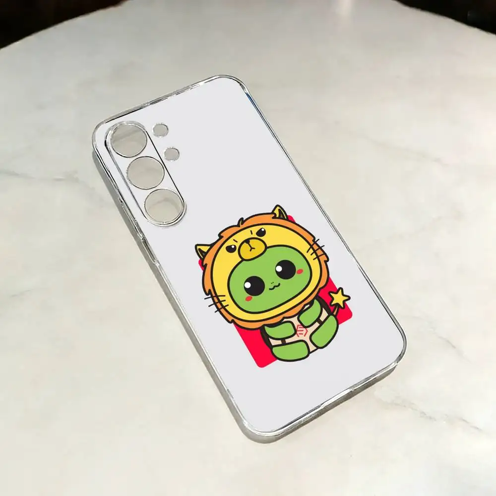 M-Mascot-S GMMTV Cute Cartoon  Phone Case For Samsung S25,24,23,22,21,20,30,Ultra,Plus,Fe,Lite Transparent Cover