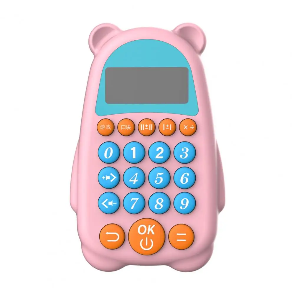 لطيف الفم آلة الحساب المحمولة آلة ممارسة الحساب حماية العين شاشة التنمية الفكرية