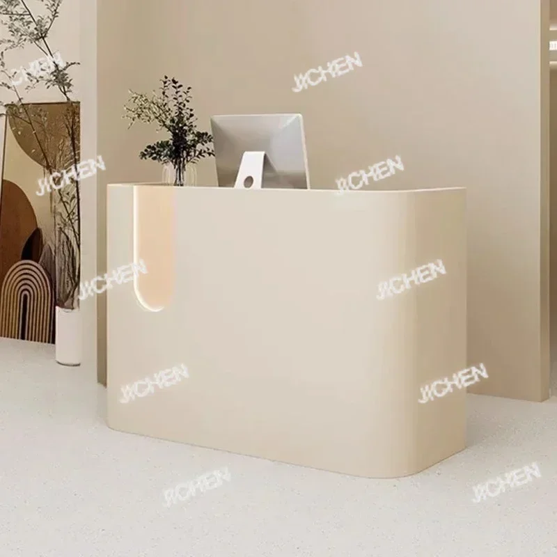 ZJCQ HS Italian Style Originality Reception Desks Simplicity Beauty Salon Reception Desks Clothing Store Office Furniture Recept
