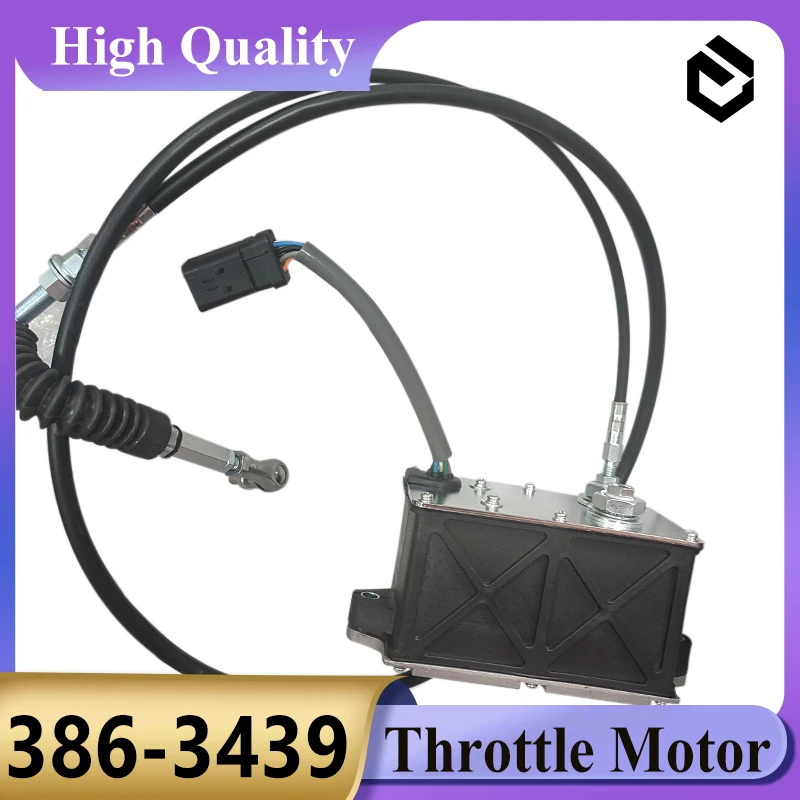 386-3439 Throttle Motor 3863439 Speed ​​​​Regulator Motor for Caterpillar CAT 320D2 GC 320D2 320D2 L Excavator Parts