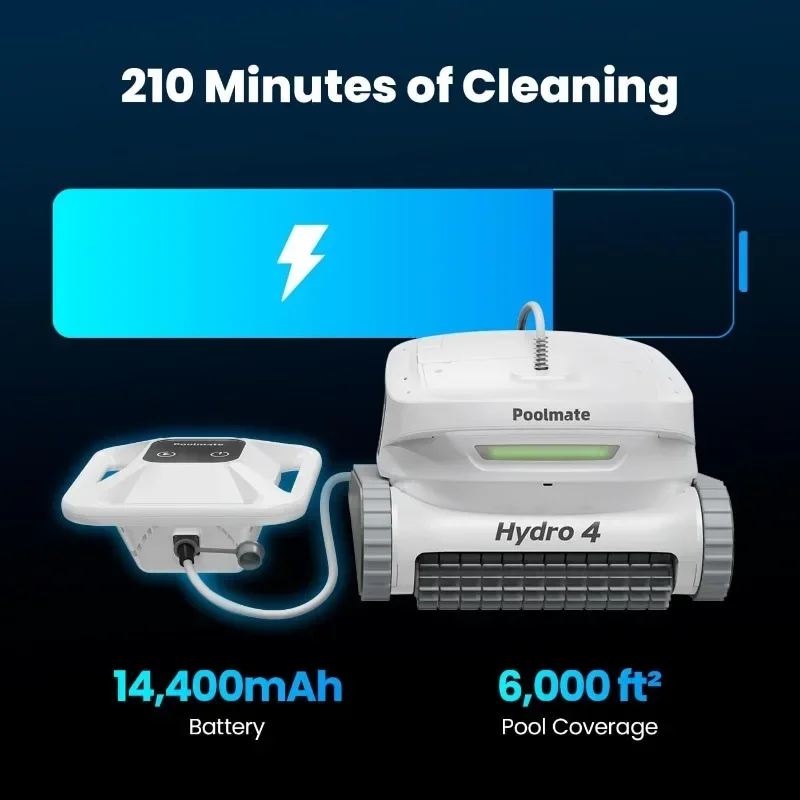 Chasing Cordless Robotic Pool Cleaner Types, Robot aspirapolvere per piscina alimentato a batteria Robot per la pulizia degli elettrodomestici