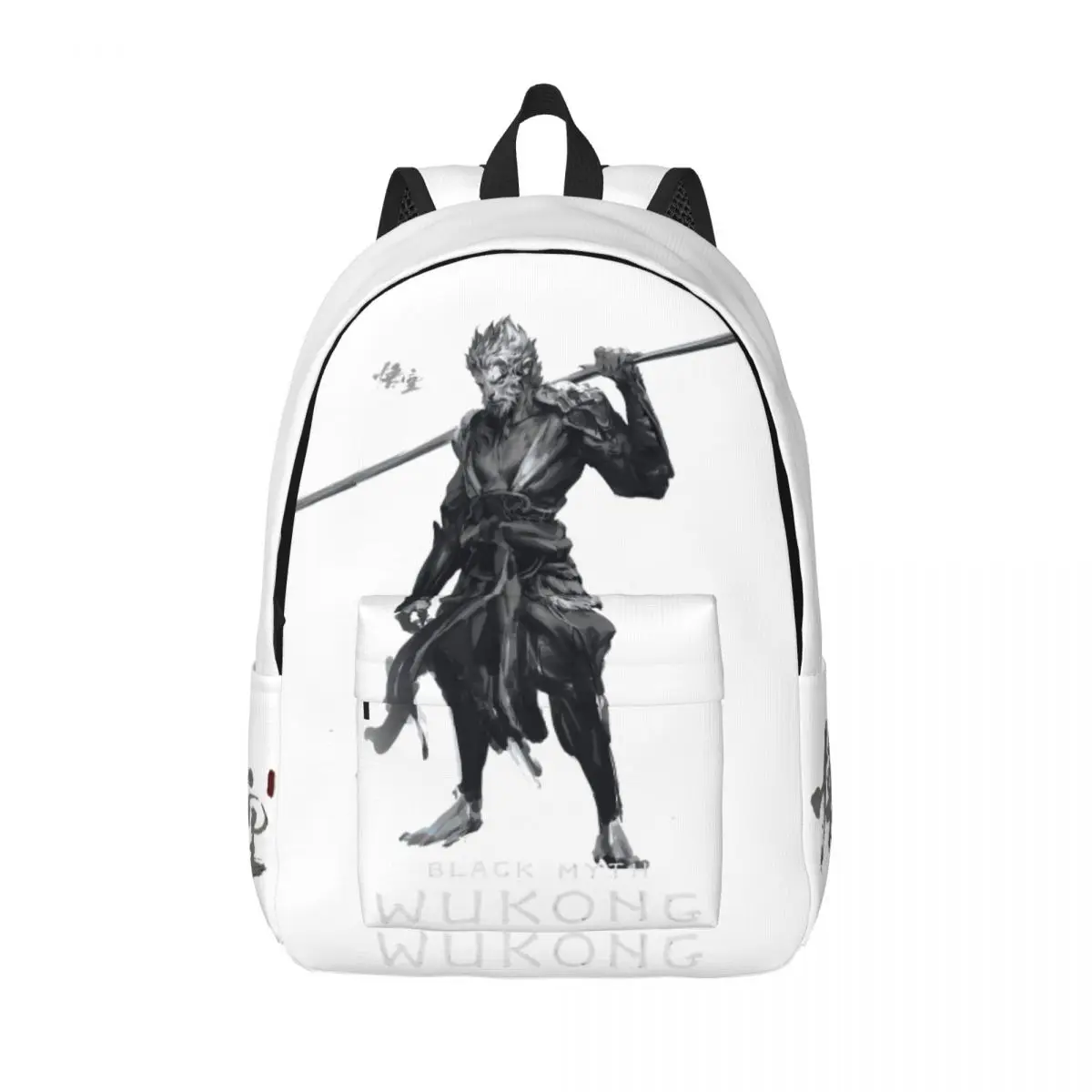 Gift 2024 The Most Popular Game Sturdy Shoulder College Bag Black Myth WuKong Light For Kid Kindergarten Bag Journey