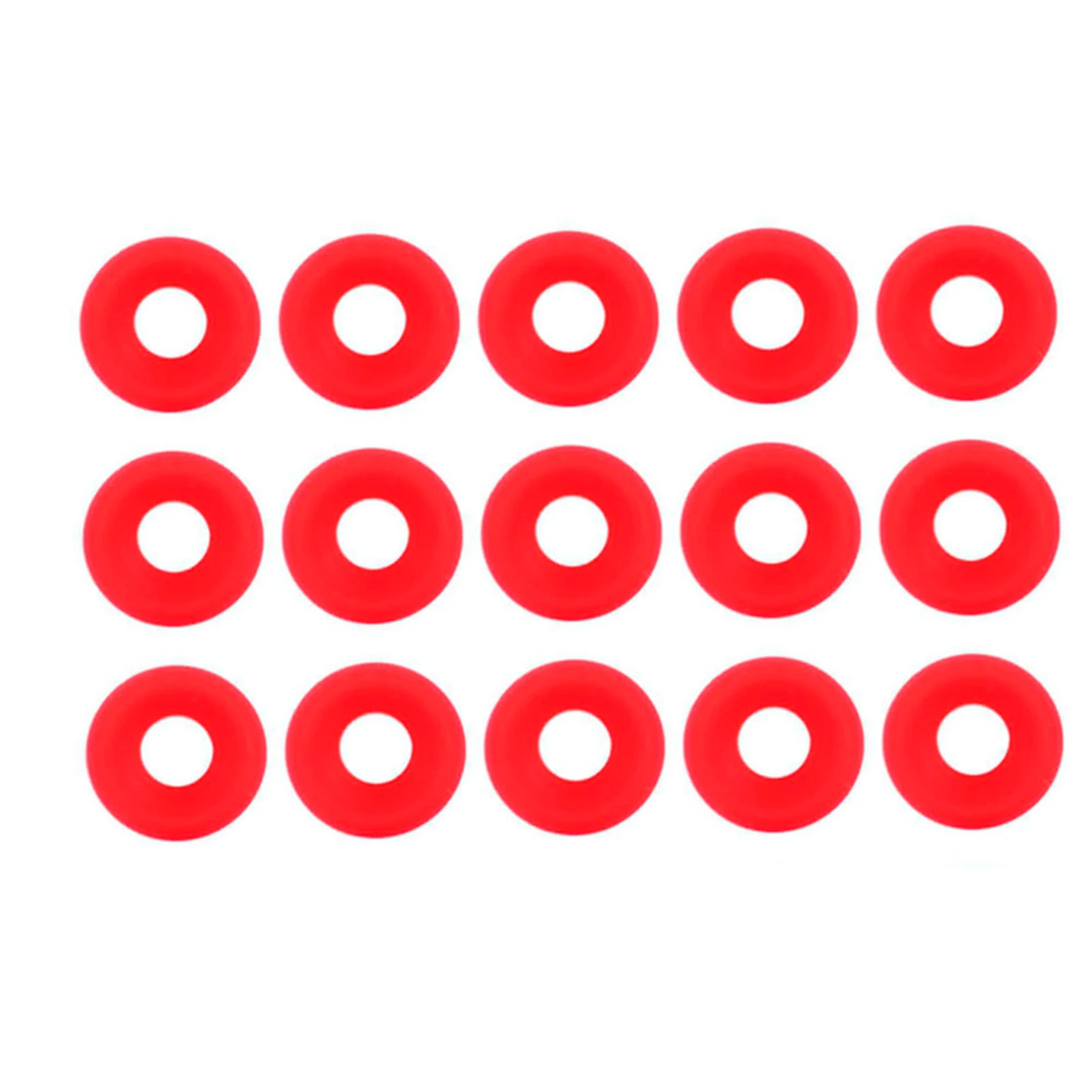 Universal 25Pcs Red Silicone Grolsch Gaskets Durable Flexible Replacement for Swing Flip Top Bottle Home Brew Beer Bottle Seals