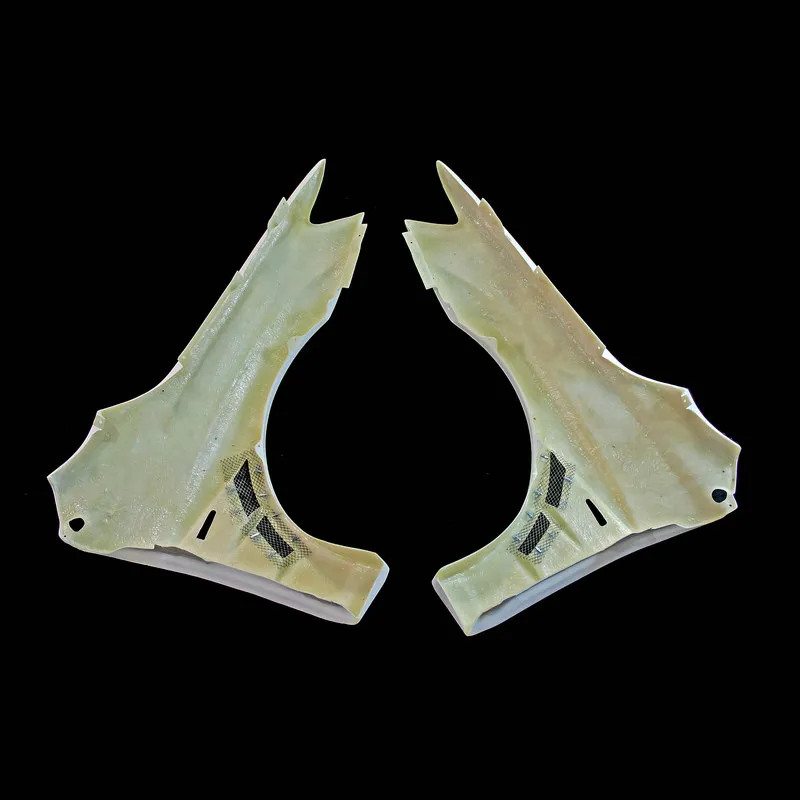 

Подходит для EVO10 CS Style, переднее вентилируемое крыло, стекловолоконные автомобильные детали для премиум-класса автомобиля