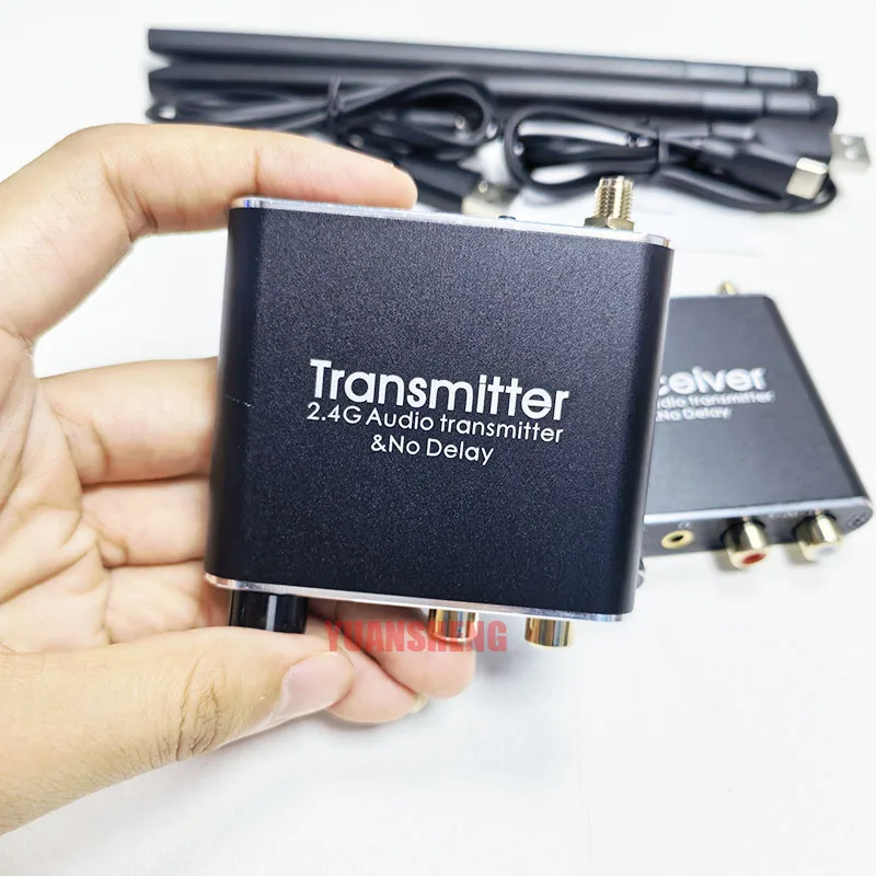 

Беспроводной аудиоадаптер 50 м 2,4G, беспроводной аудиопередатчик и приемник с 3,5 мм R/L RCA для ТВ-приставки, DVD, ТВ, компьютера, компакт-диска