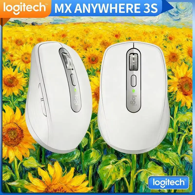 

Precision MX Anywhere 3S - 8K DPI Darkfield, Multi-OS, Silent Click, Perfect for Video Edit & Campus Lab Work