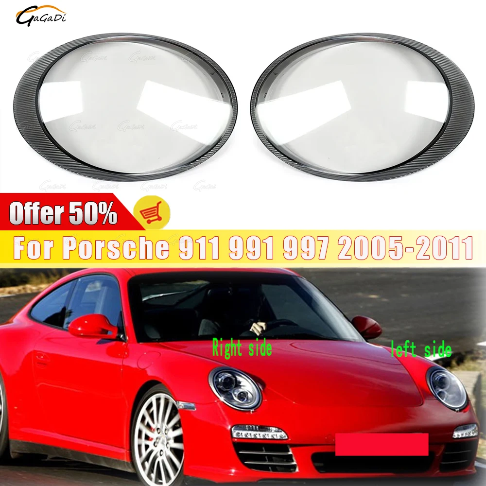 

Подходит для Porsche 911 991 997 2005-2011: корпус фары, акриловый рассеиватель, накладка на дневные ходовые огни, линза фары