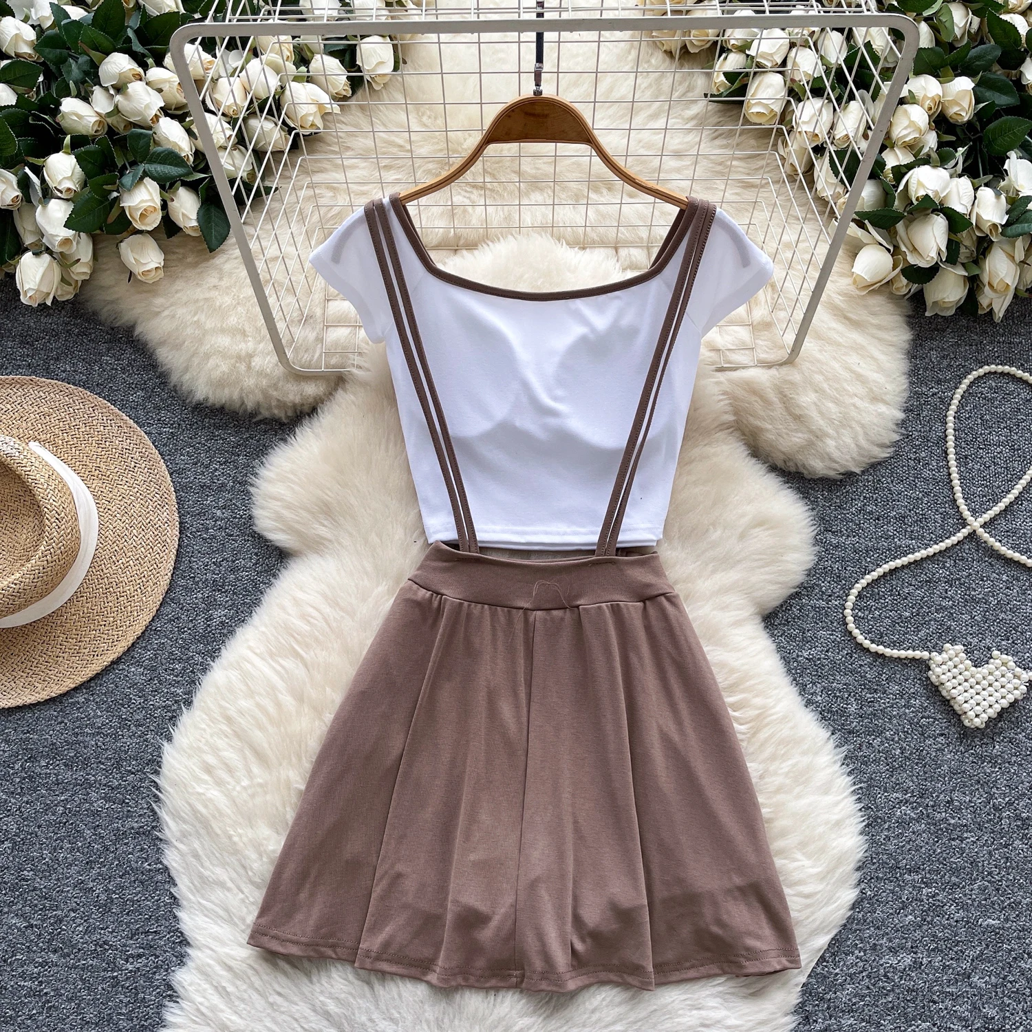 วินเทจเซ็กซี่แขนสั้นปุ่มแต่งตัวเก๋ซัมเมอร์บีชfairycore Vestidosวันหยุดเสื้อผ้าผู้หญิง