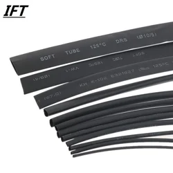 1 Meter/lot 2:1 Black 1 2 3 5 6 8 10mm Diameter Heat Shrink Heatshrink Tubing Tube Sleeving Wrap Wire Sell DIY Connector Repair