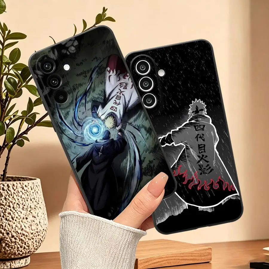 N-Namikaze Minatos Anime Phone Cover Case for Samsung Galaxy A57 A55 A06 A37 A53 A17 A05 A15 A25 A16 A23 A52 A36 A73 A51 A41 A50