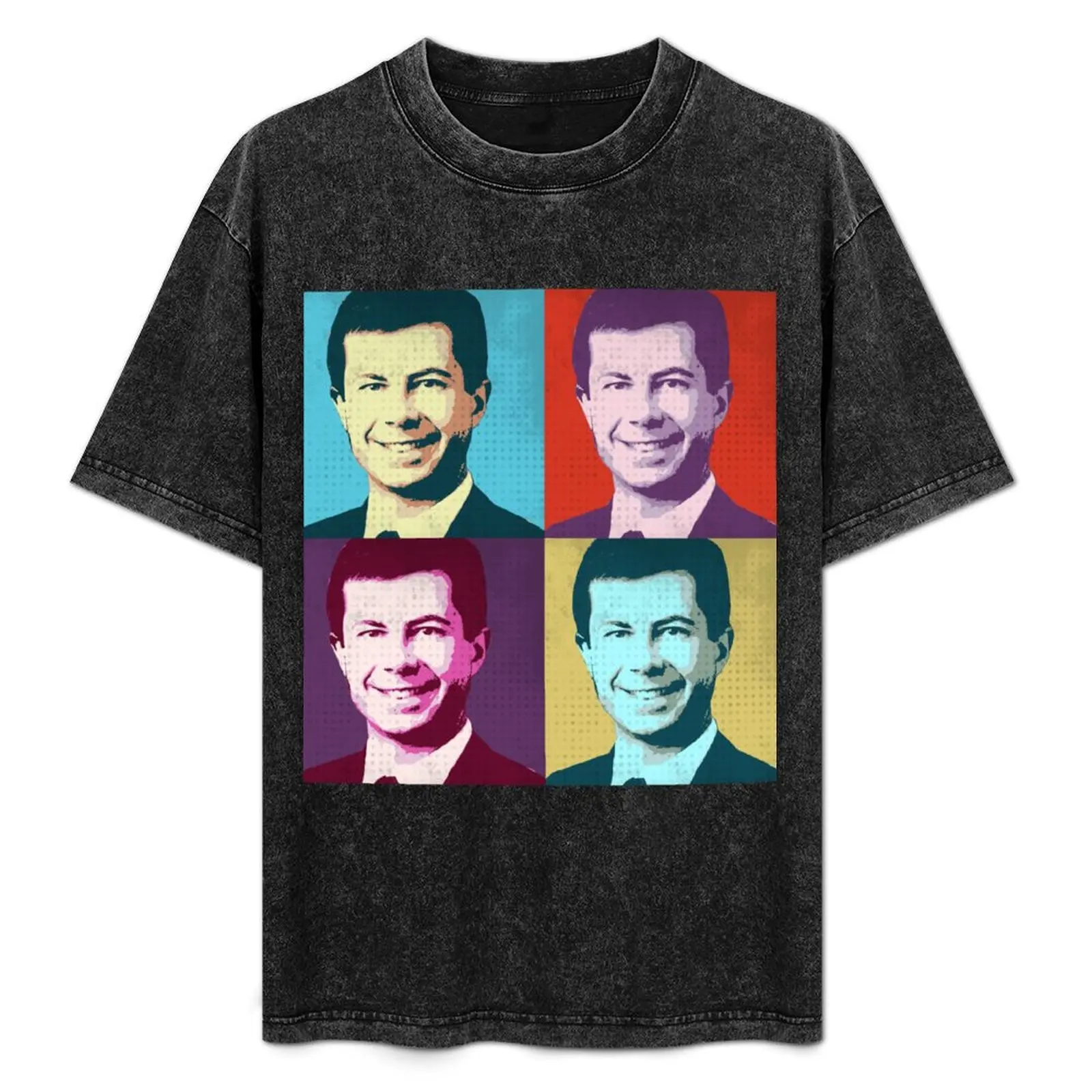 

Pop Art Pete Buttigieg T-Shirt customs hippie clothes cute tops mens t shirt