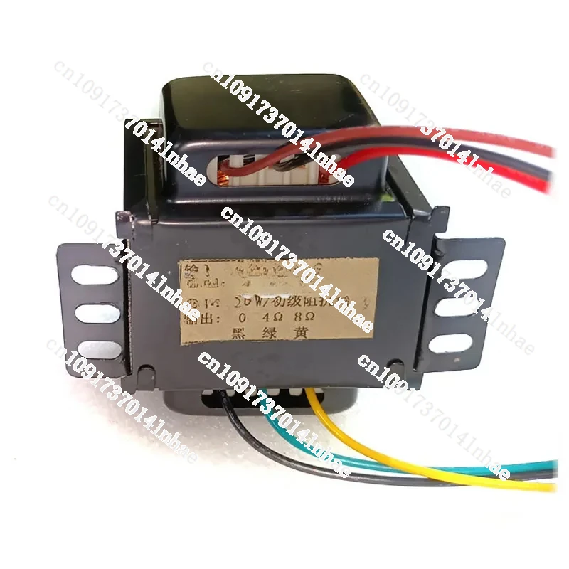 Suitable for Tube EL84 6P1 8K 20W Push-pull Output Transformer No Super Linear Tap Frequency Response 25HZ -26KHZ.