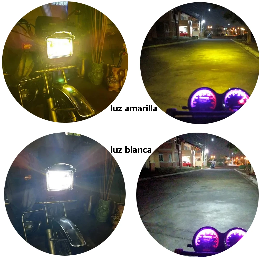 IP67 3000LM  360° High and Low Motorcycle Headlights Led Spotlight Led Headlight 15W 9V-36V Led Headlight