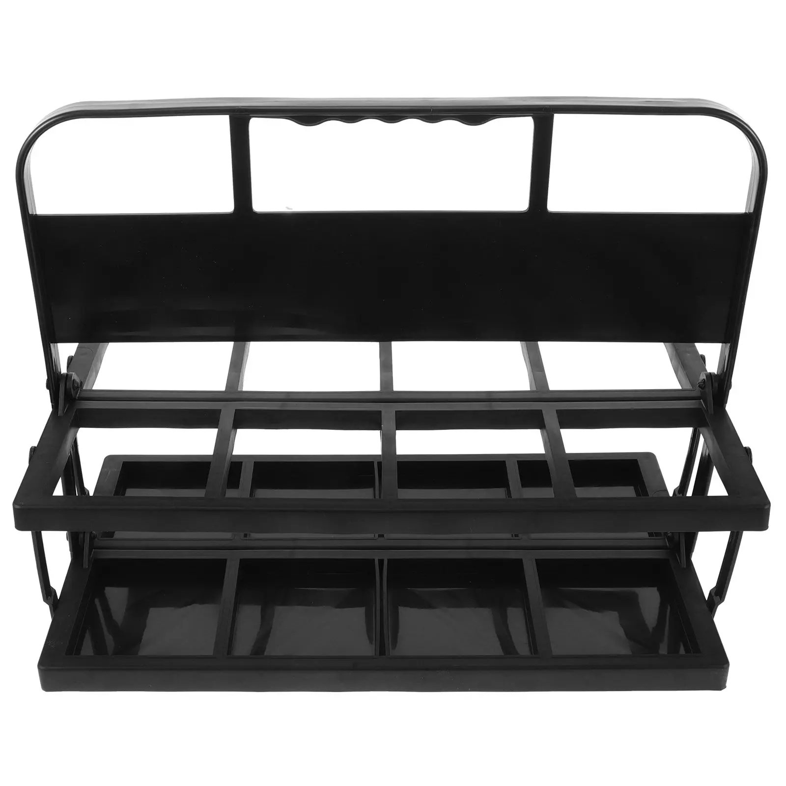 

8-Hole Handheld Water Bottle Carrier Portable Sports Bottle Rack Sturdy Holder for Coaches Athletes Teams