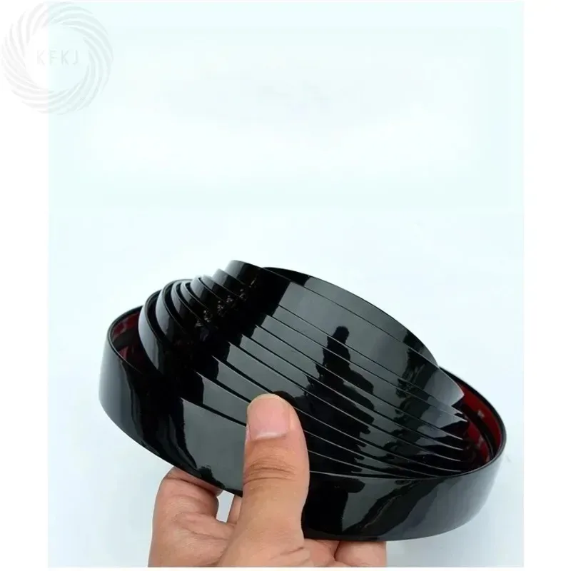 3M مشرق أسود السيارات حامي الباب الوفير التصميم صب الكسوة لشرائط الزخرفية الكروم سيارة عالمية #6