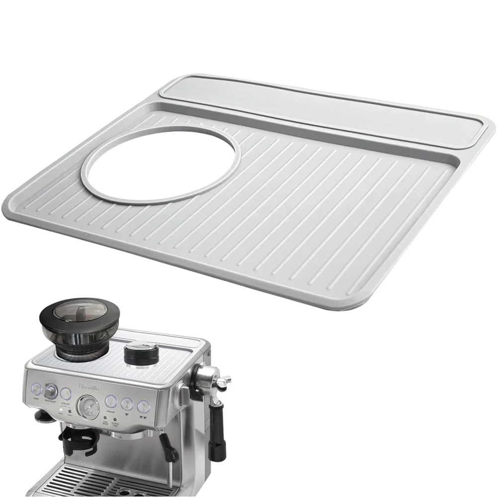 

Silicone Anti-slip Pad Top Cover Mat for Breville 870/880 Machines Waterproof Heat Resistant Espresso Mat Coffee Accessories