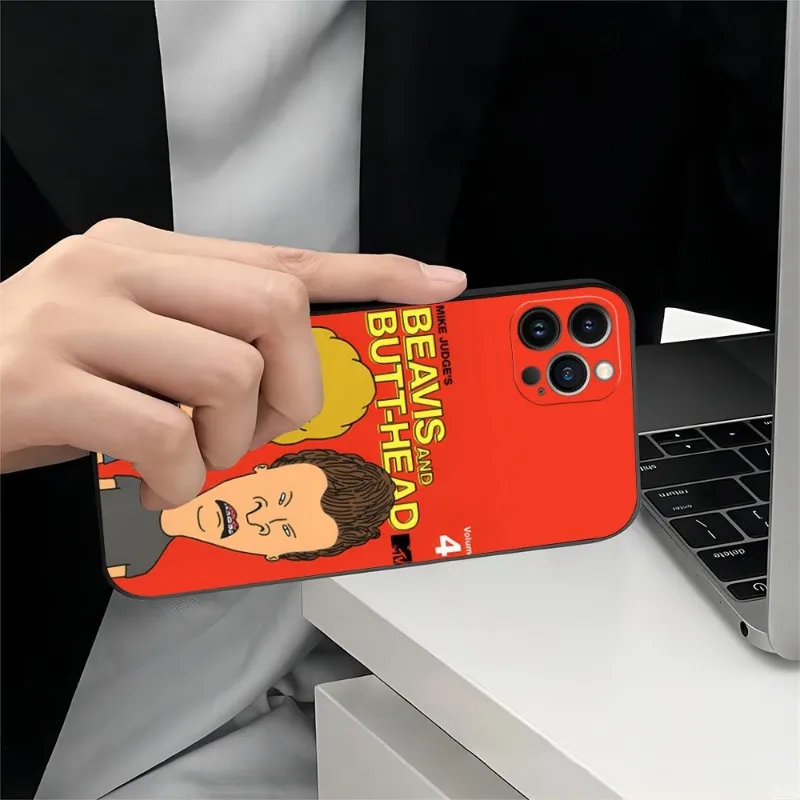 Beavis And Butthead Cartoon Phone Case 2023 For IPhone 15 14 11 12 Pro 8 7 Plus X 13 Pro MAX SE2020 XS 13 Shell Covers