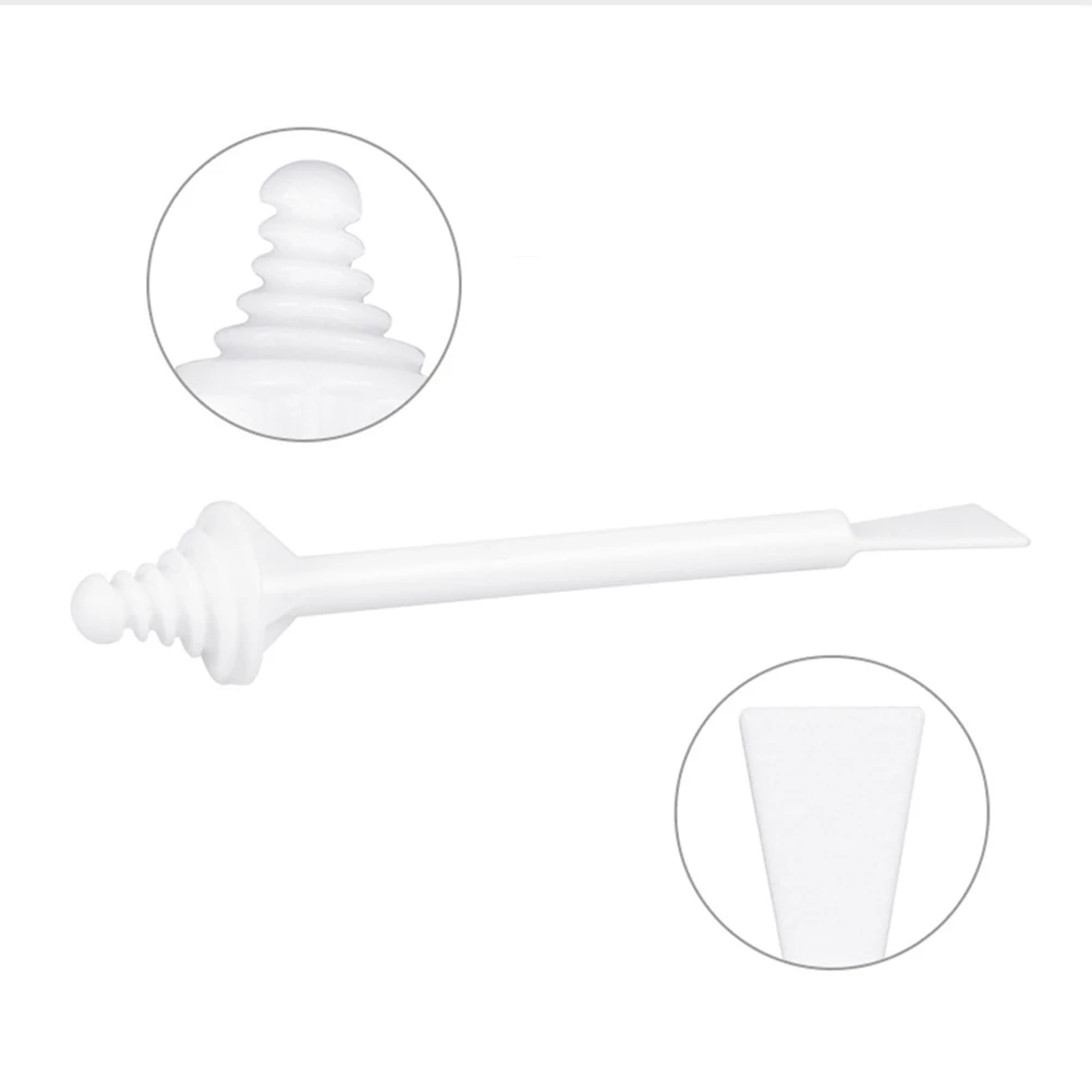 

20pcs Hair Removal Wax Application Rod Disposable Plastic Sticks for Nose Hair Depilation Facial Cream Tool Body Lotion