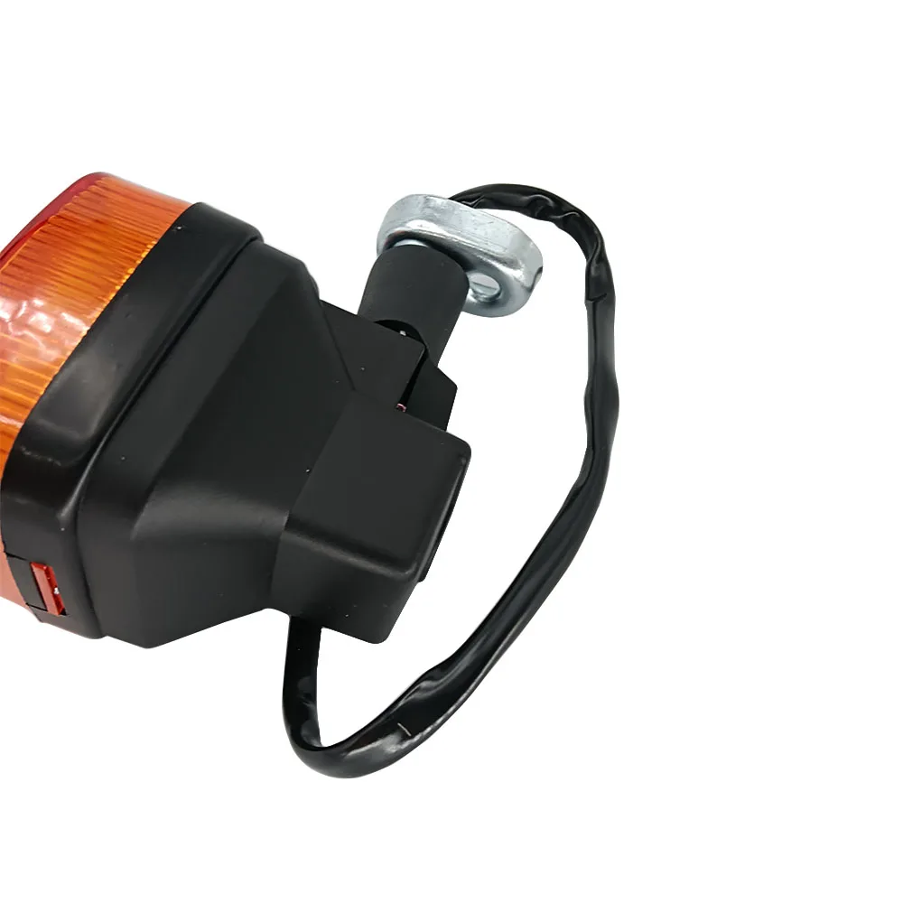 إشارة دوران شاملة للدراجات النارية ، ضوء 12 فولت ، ومضات ، وإضاءة ، مصباح دراجة نارية ساطع لهوندا CG CG125 CG 125cc #4