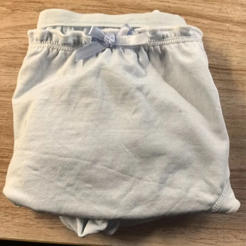 Solid Color Men's Soft Cotton Briefs Low Waist Sweet Sissy Lace Trim Bow Ruffled Panty LGBT Convex Pouch Intimates Sexy Parties