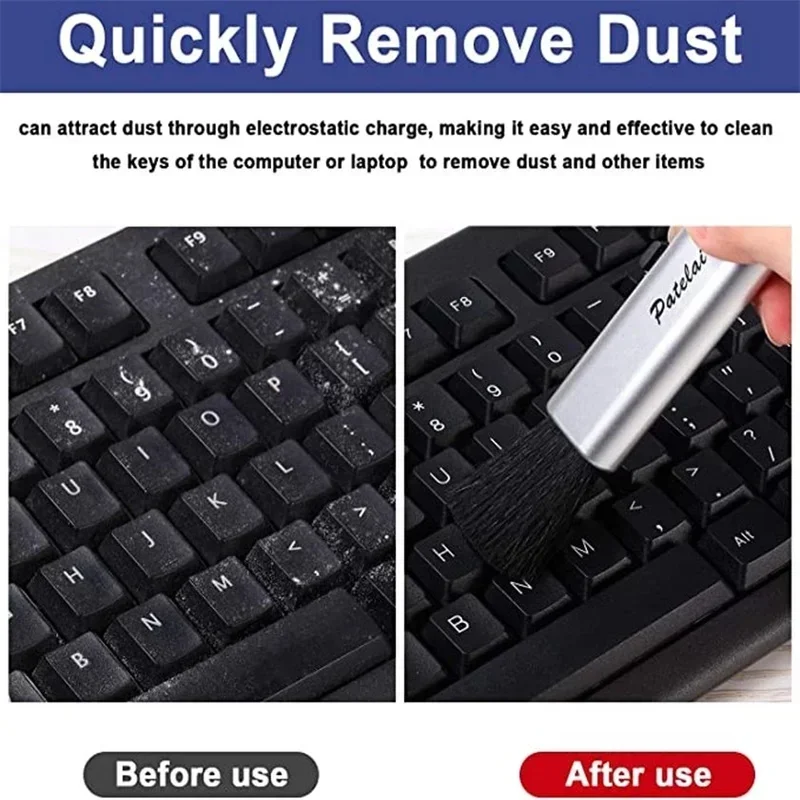 Car Outlet Air Conditioning Brush Retractable Car Air Condition Cleaning Brush Computer Keyboard Cleaning Soft Brushes for BMW