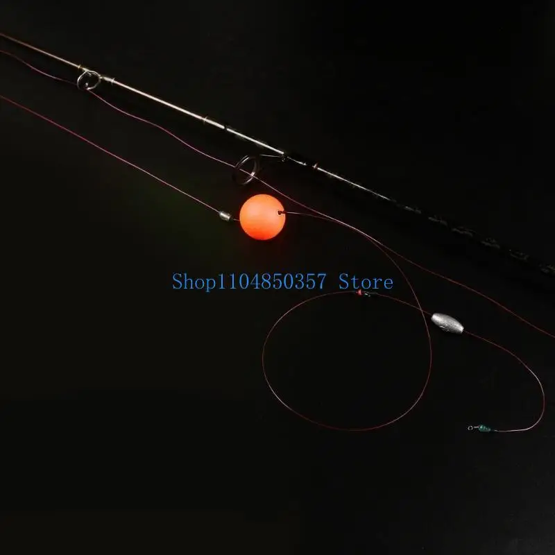 652F 60Pcs/set Fishing Bobber Float Fishing Float Bobbers Strikes Indicators Fishing Float Round Fly Fishing Bobber Tackle