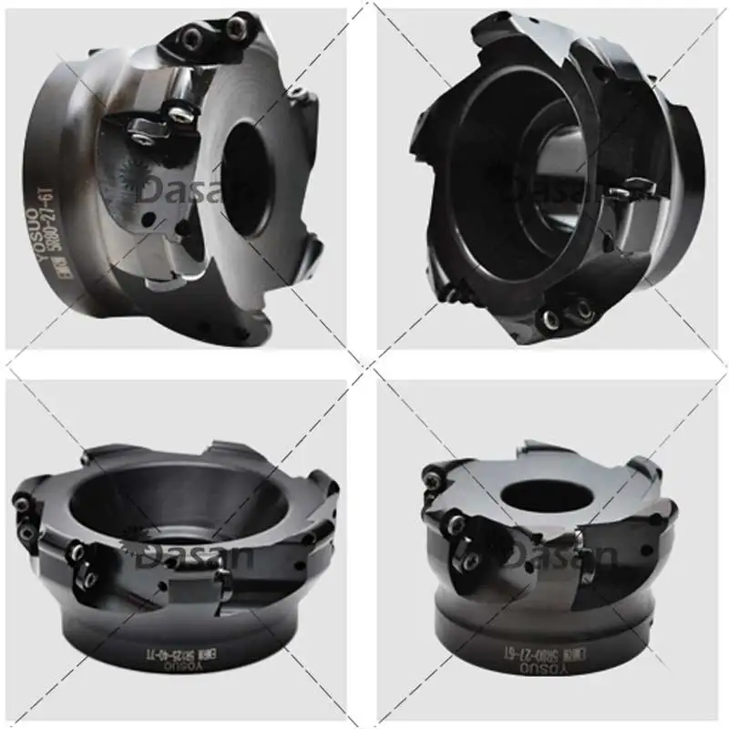 1pc EMRW 6R 50 22 60 80 Face Mill Indexable Milling Cutter Holder CNC Lathe Machine Tool for RPMT1204 Round Inserts