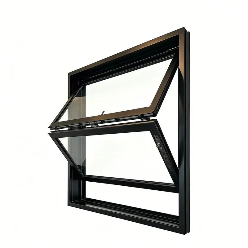 for Modern Stainless Steel Vertical Folding Window Aluminum Alloy Waterproof Sound Insulation Windproof 5 Years Quality