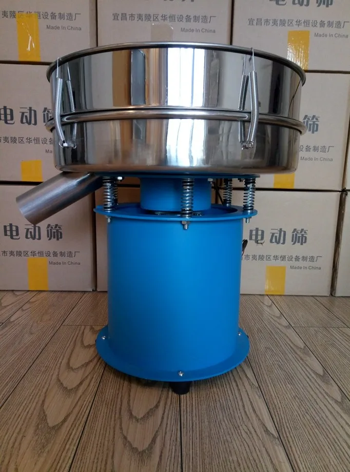 Electric Screening Machine Vibrating Screen Diameter 45CM Stainless Steel  Rotary Screening Machine Powder