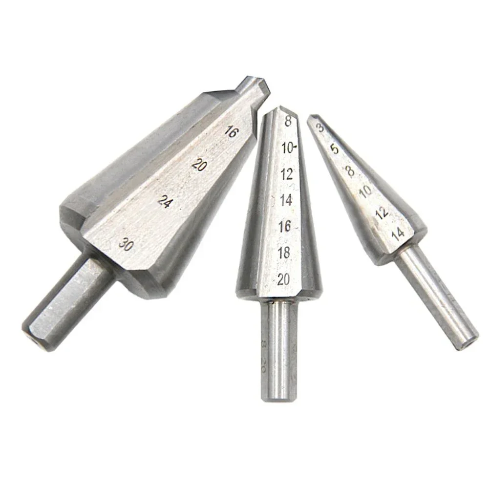 Imagem -04 - Haste Guarda-chuva Chanfro Broca Hss Cone Broca Cortador de Cone 314 mm Cone Buraco Cortador de Madeira para Broca Elétrica 1pc 10 mm