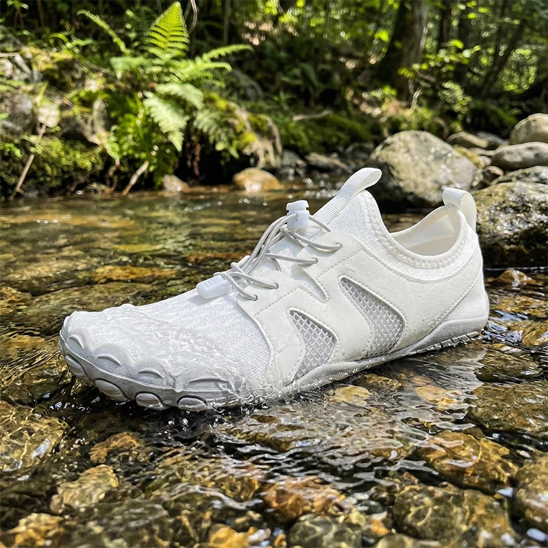 Zapatos acuáticos antideslizantes para exteriores, zapatos acuáticos de secado rápido para mujeres y hombres, zapatillas deportivas ligeras, zapatos para nadar