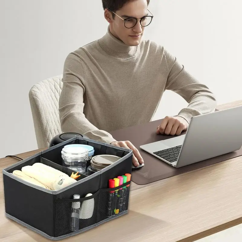 

Backseat Car Organizer Car Interior Storage Box Auto Interior Storage Box Back Seat Organizer With Cup Holders For Tools Toys