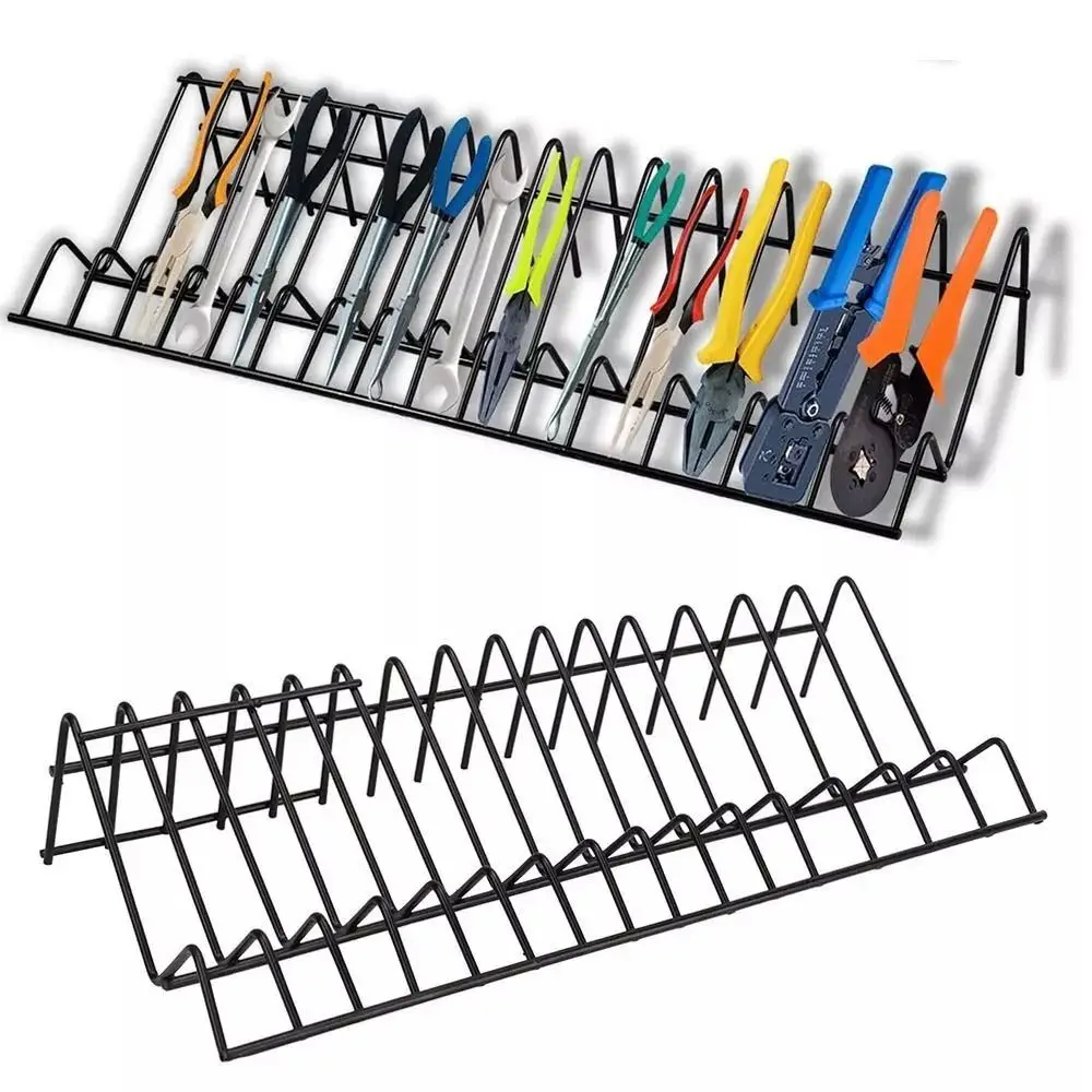 ชั้นวางคีม 15 ช่องสร้างสรรค์ชั้นวางคีมอเนกประสงค์ที่เรียบง่ายเครื่องมือออแกไนเซอร์ที่ใส่คีมทนทานต่อการสึกหรอ