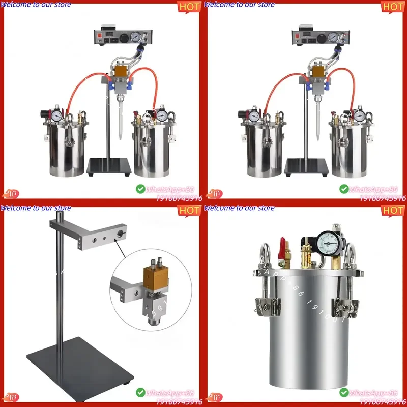 

CE Certificate Epoxy Resin Two-component Glue Glue Dynamic Electric Stirring Mixing Dispensing Valve Hand-held Filling