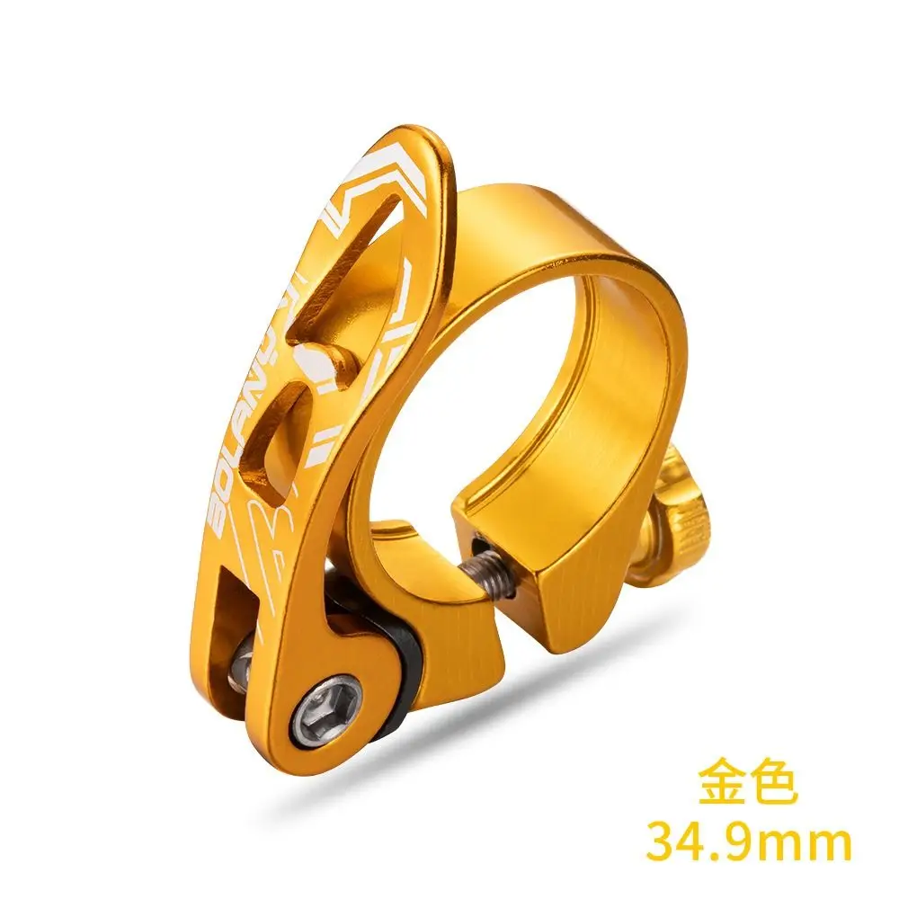 Aluminum Alloy MTB Bike Seatpost Clamp Ultralight Black/Blue/Red/Golden Bike Seat Post Clamp Bicycle Seat Clamp