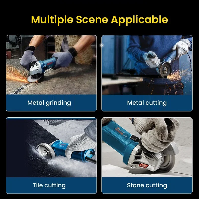 Bosch GWS 700 Angle Grinder Wired 110/220V Polishing Cutting Machine 12000rpm 100mm Discs Electric Grinding Machine Power Tools - view 3