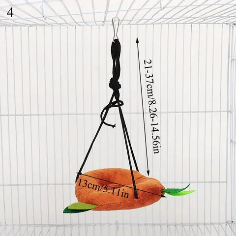 Ropeway Tunnel Hamster Toy Nest House Leaf Decoration Accessories Hammock Squirrel Guinea Pig Chinchilla Ferret Stairs Rodent