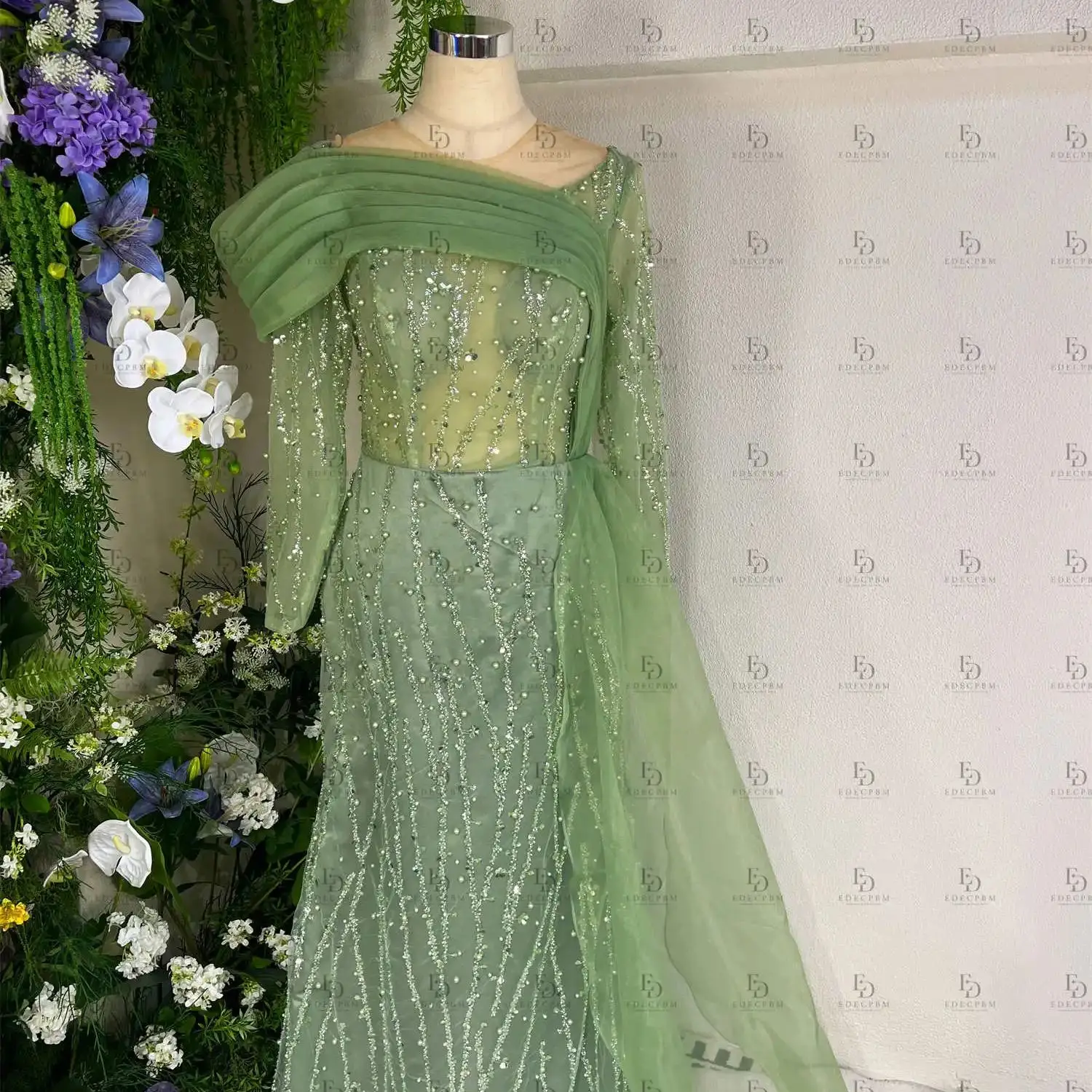 

EDECPBM for Special Occasions Customized Luxurious Women's Evening Dresses 2025 Women Wedding Dress Mermaid Prom Evening dresses