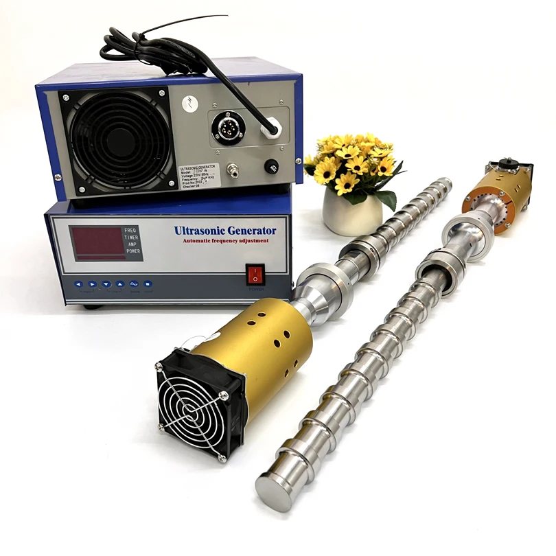 20KHZ 2000W Ultrasonic Transducer Tube  for Extraction / Mixing / Defoaming / Stirring