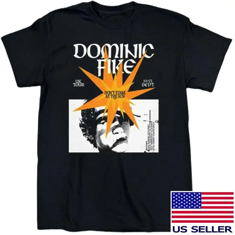 Dominic Fike UK Tour 2023 Don't Stare At The Sun T-Shirt