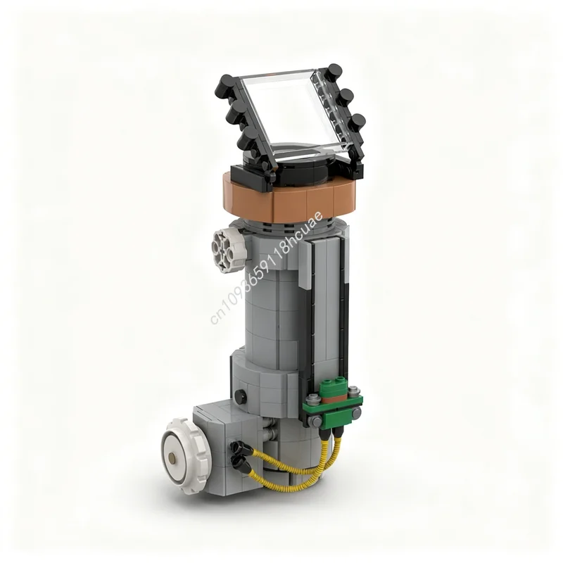 

541 деталь MOC NASA Apollo: Оптическая модель экипажа в натуральную величину, конструктор, рождественский подарок, развивающая игрушка, строительный набор