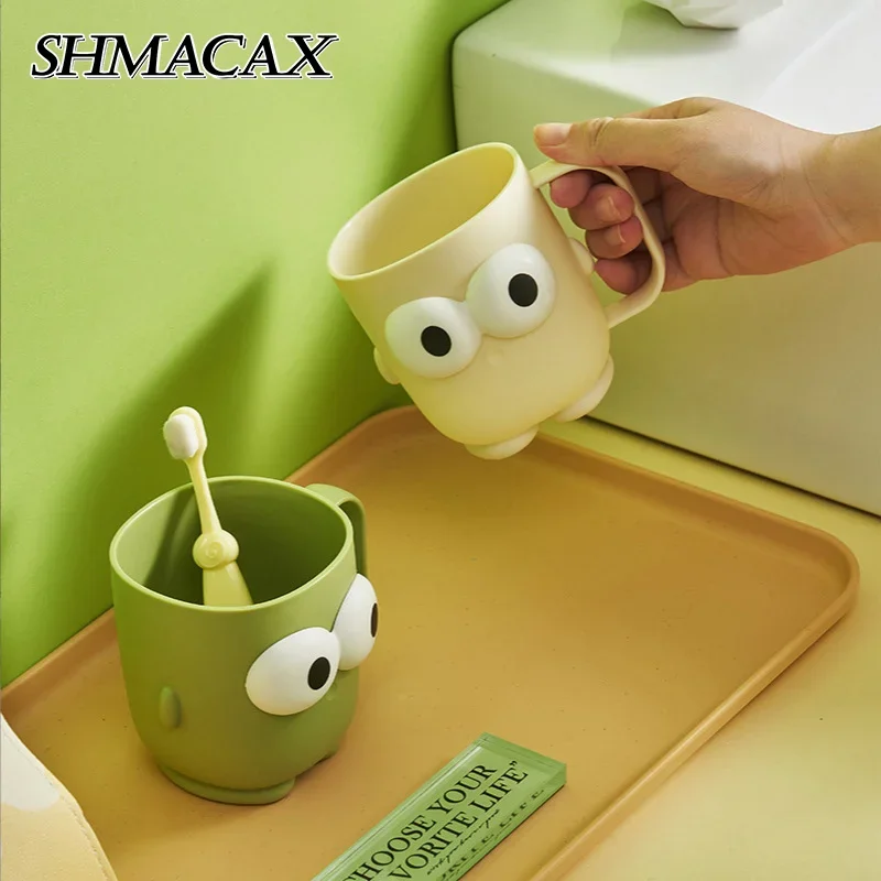 

Cute Cartoon Toothbrush Holder, Multi-functional Oral Care Cup, Suitable For Student Dormitories And Home Oral Care Sets