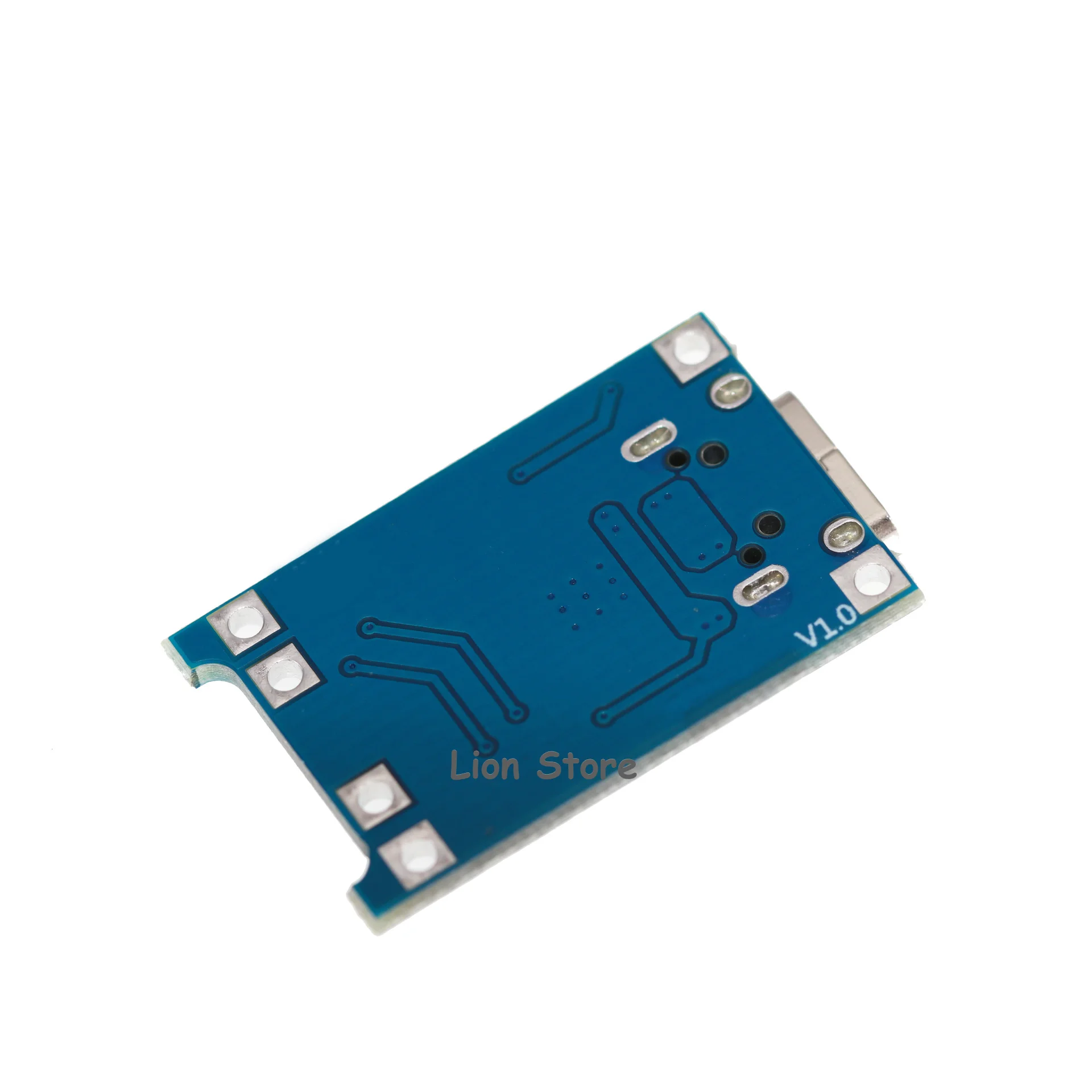 50pcs-100pcs/lot TYPE-C USB interface TP4056 5V 1A Li-ion battery charging board module charging protection 2-in-1