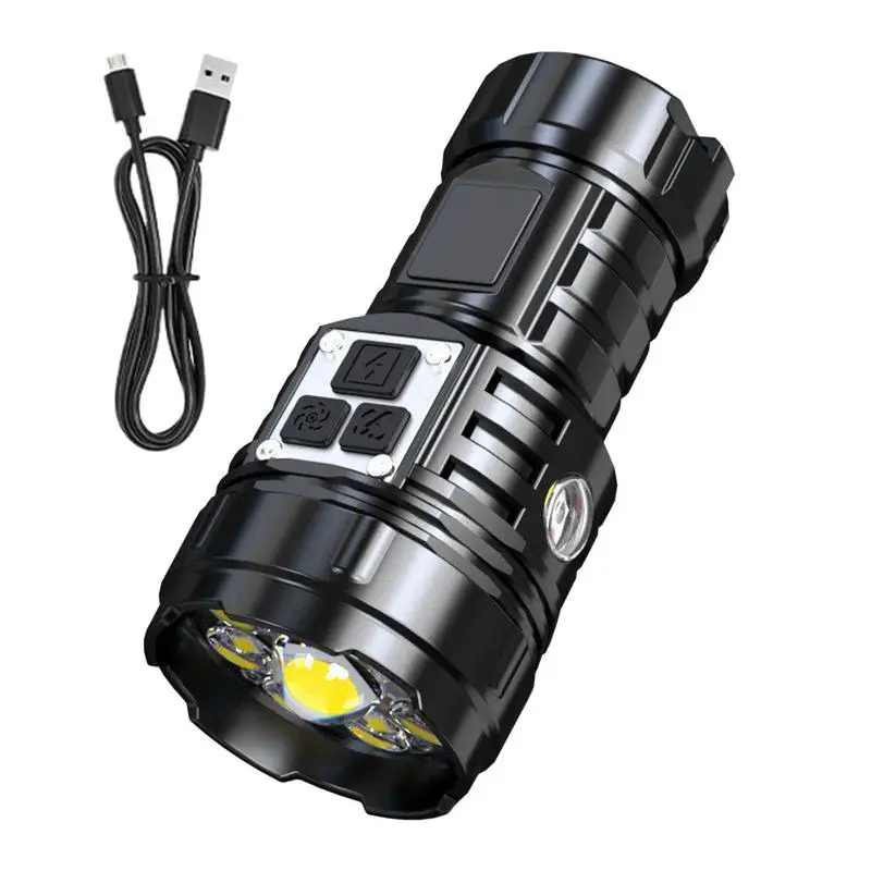 

Small LED Flashlight High Lumens LED Pocket Flashlights Super Bright Handheld Torch With 17 Modes Flash Light For Outdoor &