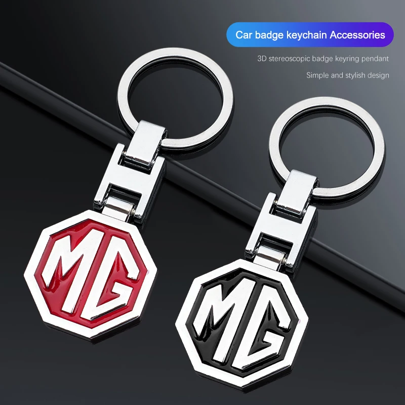 MG شعار شعار المفاتيح السيارات التصميم حلقة رئيسية اكسسوارات لموريس المرآب MG3 MG5 MG6 MG7 GT GS هيكتور HS ZS ZX EZS EHS MG3SW