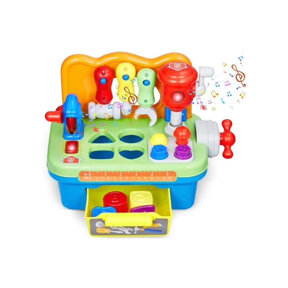 

Musical Toy for toddler Learning Interactive Creative Kids Ages 2+ Early Education & Skill Development Workbench