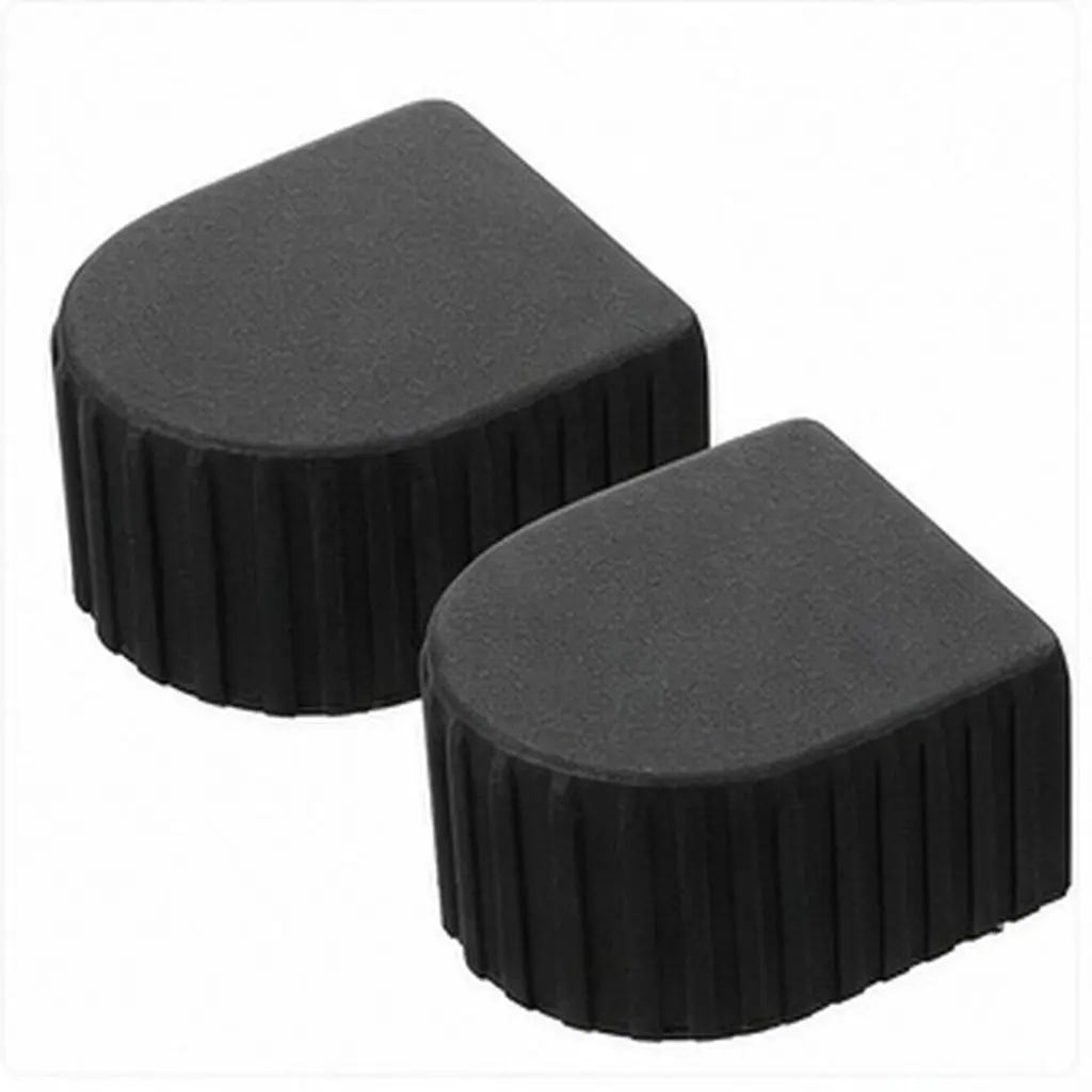 2Pcs Ladder Topper Cap for Aluminum Telescoping Ladders Thickened Plastic End Protector Stabilizer Safety Cover Ladder